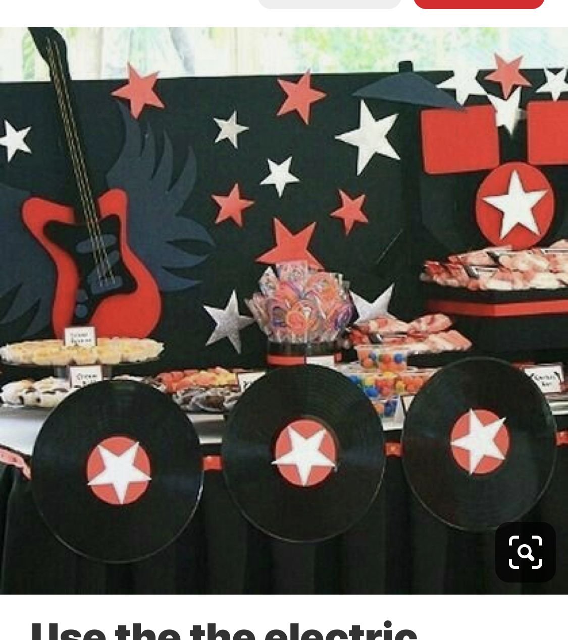 Фотозона в стиле рок