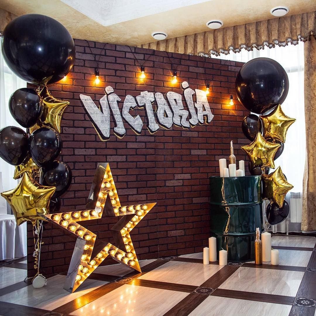 Фотозона рок вечеринка