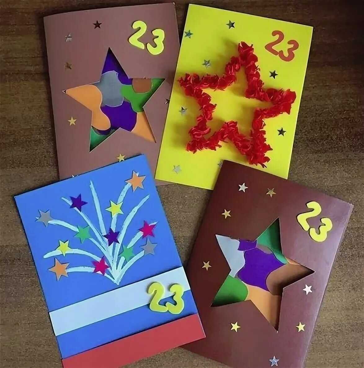 Поделки на 23 февраля в детском саду