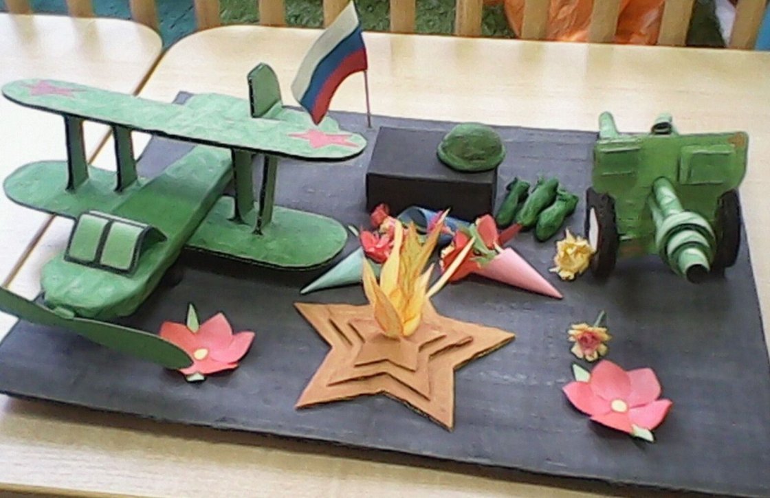 Тематическая выставка в детском саду к 23 февраля