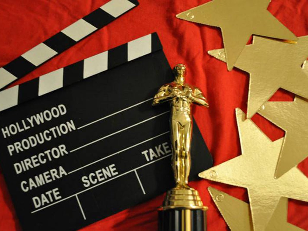 Вечеринка в стиле Оскар фотозона