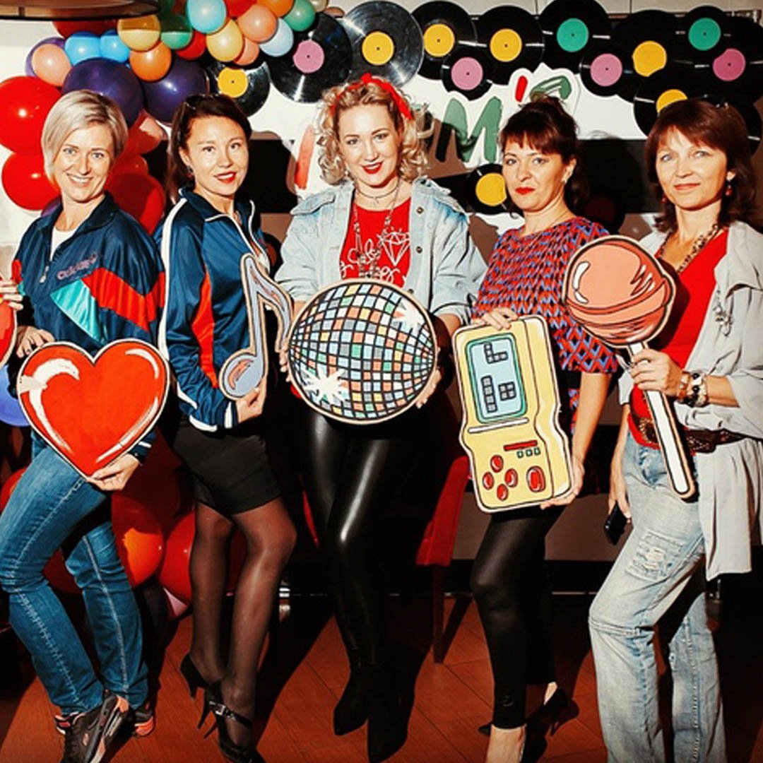 Декорации в стиле СССР