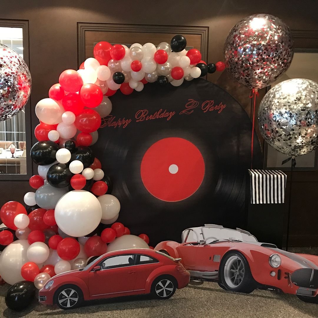 Оформление в стиле Стиляги