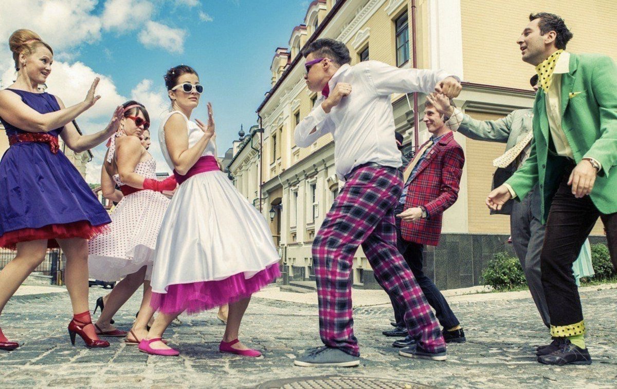 Рисунки в стиле Стиляги