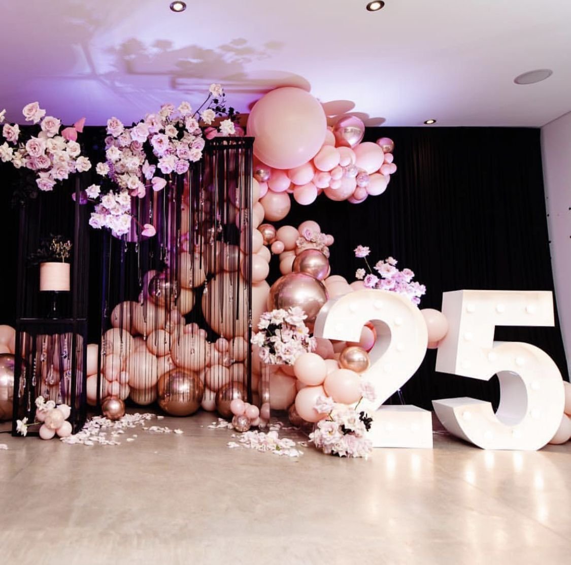 Фотозона из шаров на день рождения