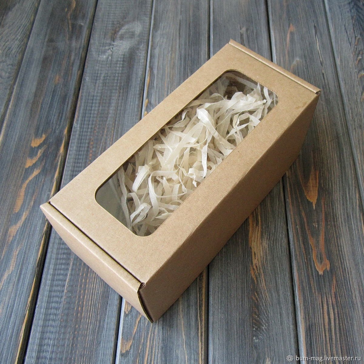 Коробка с окошком 25х25х25 см BP rfhnjyf