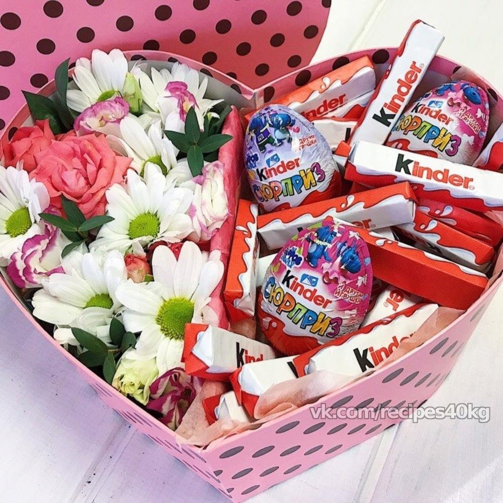 Коробка сюрприз со сладостями