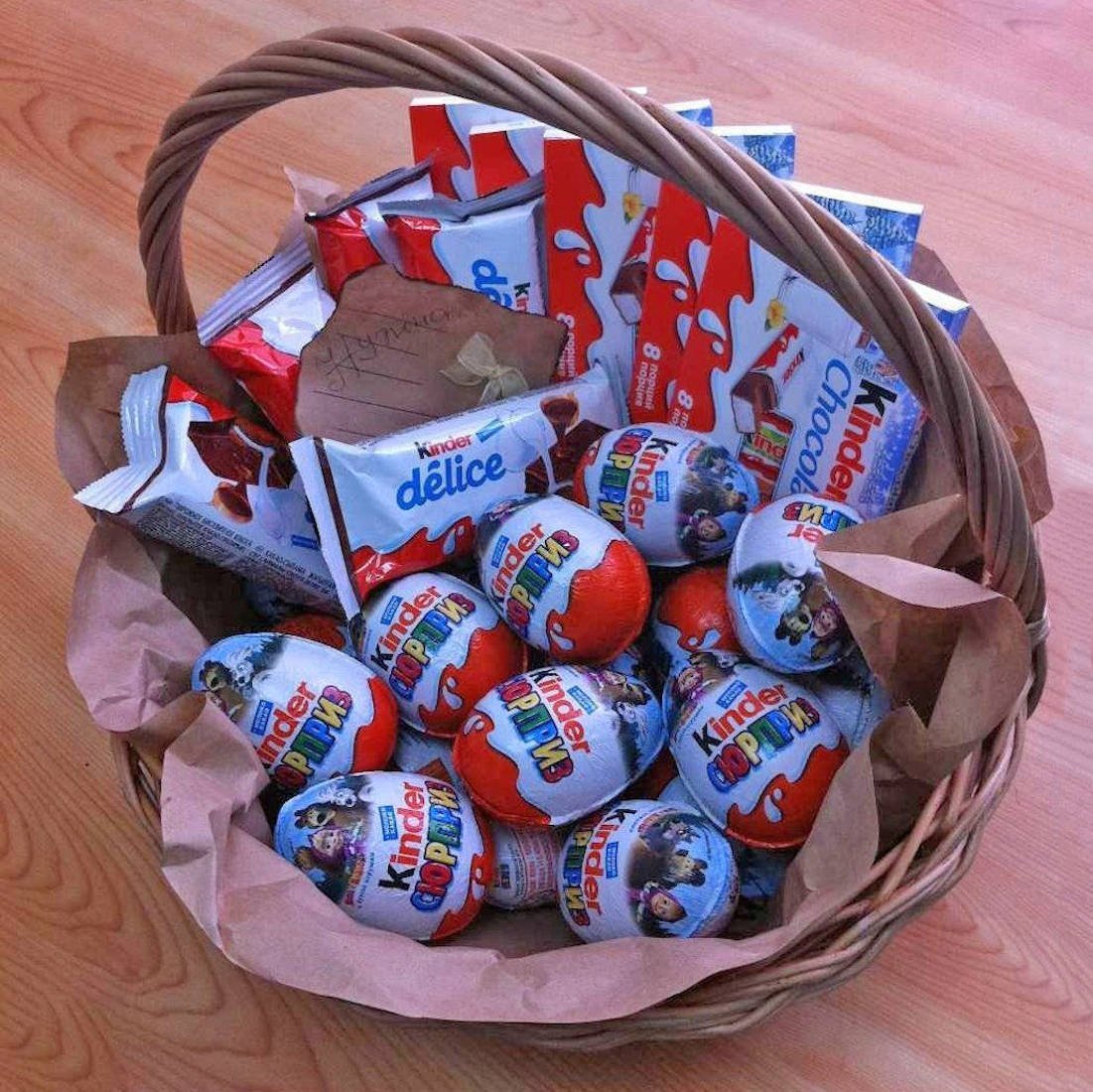 Сладкий подарок девушке