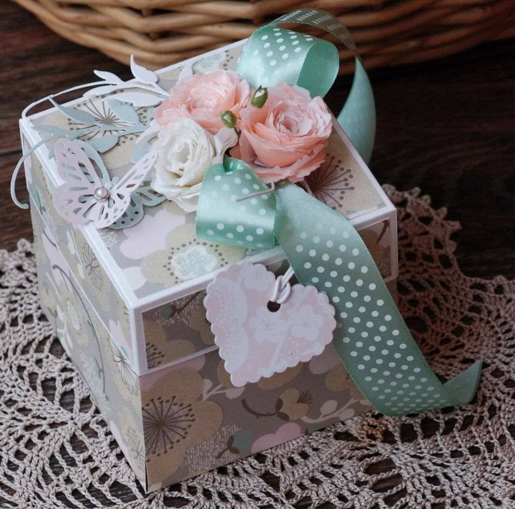 Упаковка свадебного подарка