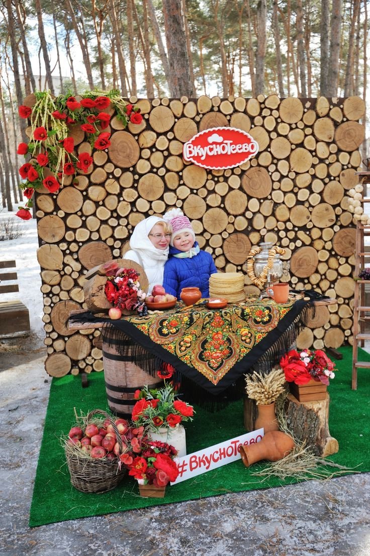 Новогодний деревянный декор в интерьере