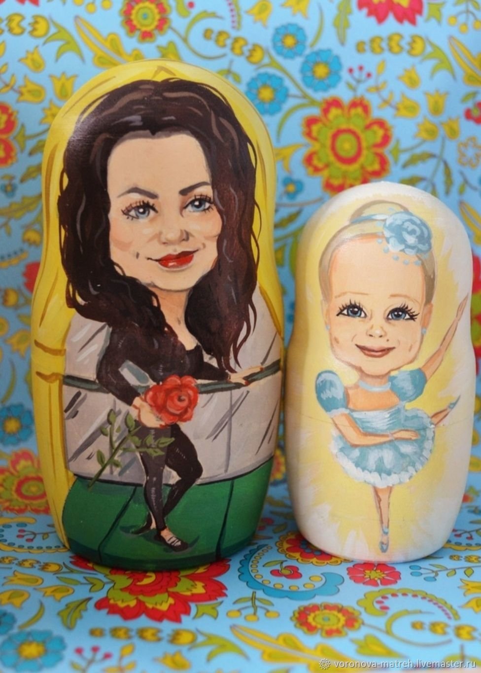 Открытка в русском народном стиле