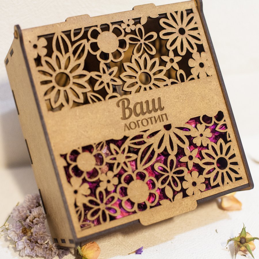 Коробка для бутылки фанера