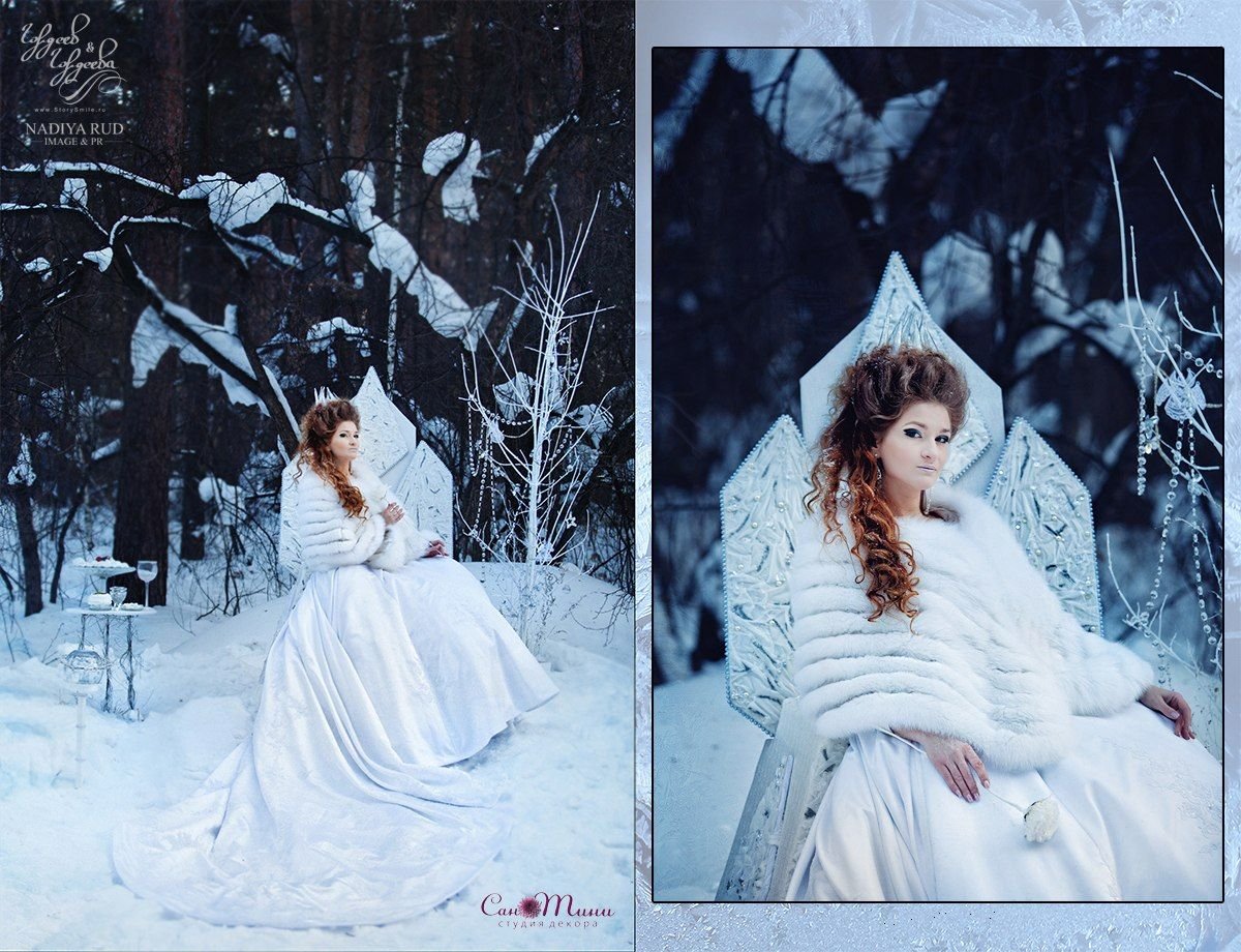 Дворец Тронный зал снежной королевы