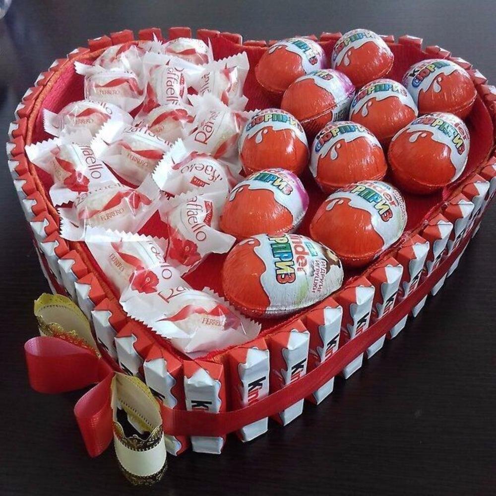 Красивые упаковки для подарков киндеров