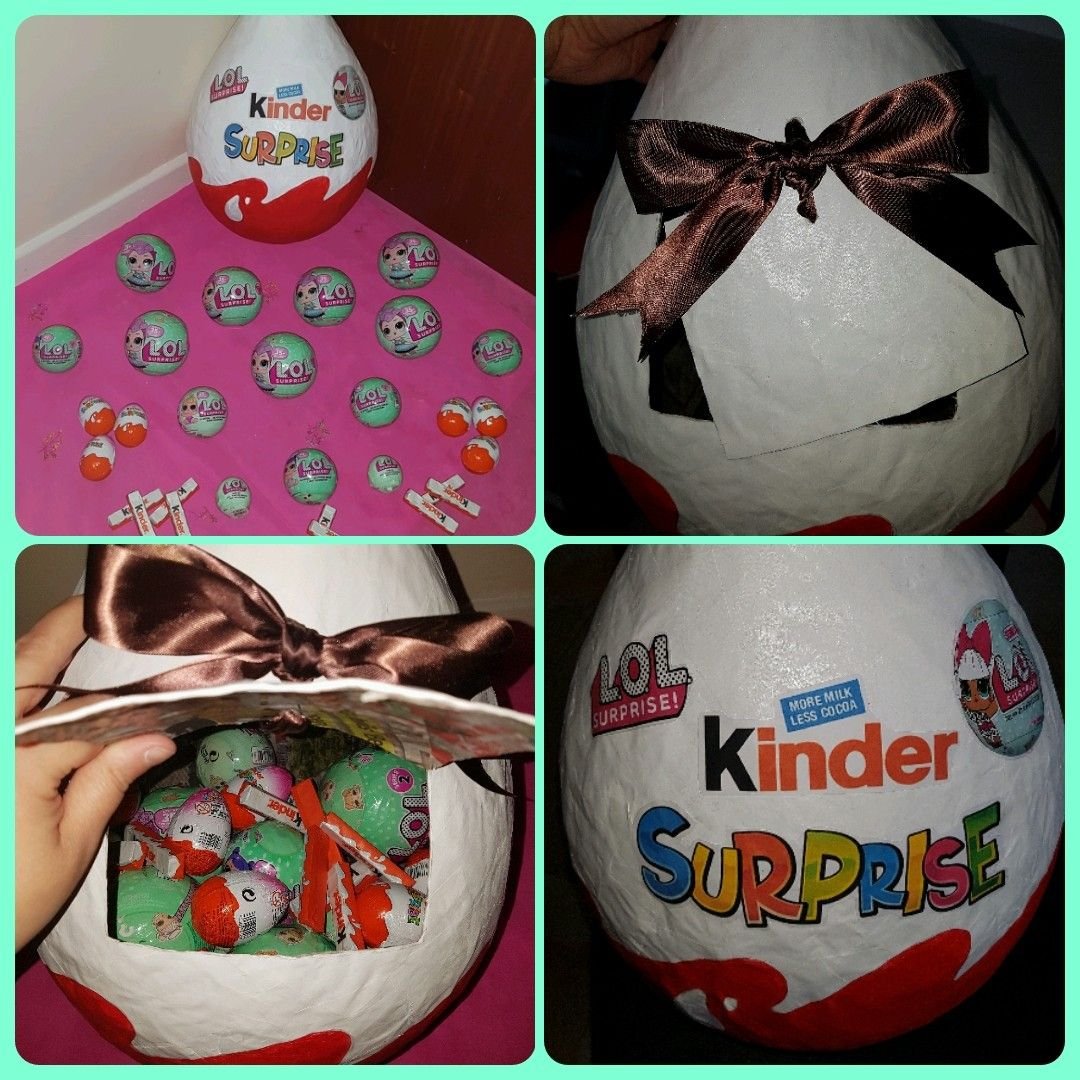 Подарочные коробки с киндерами