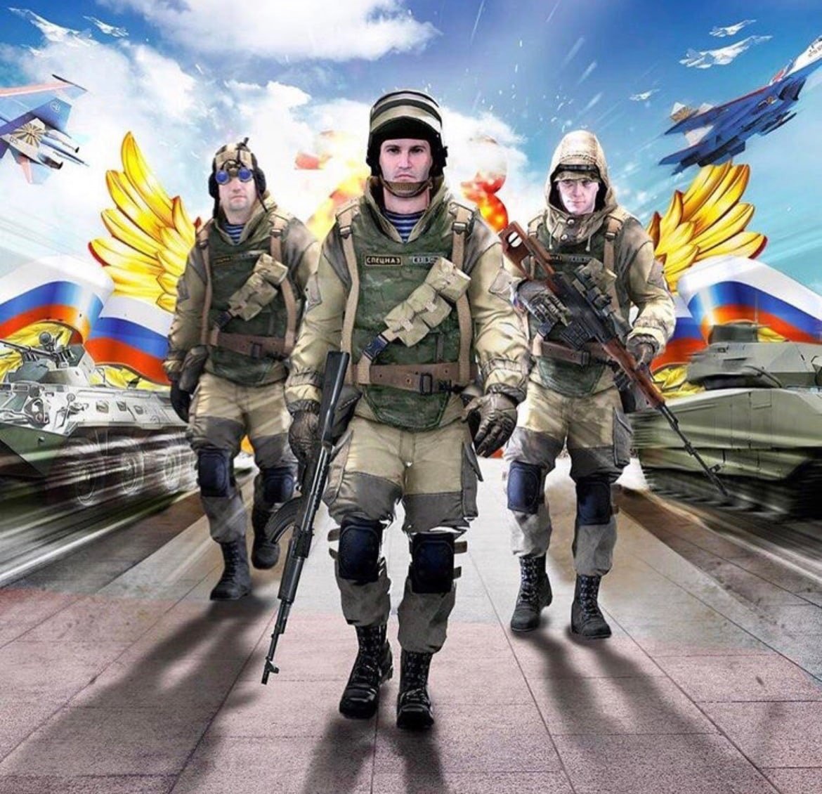 Военные рисунки