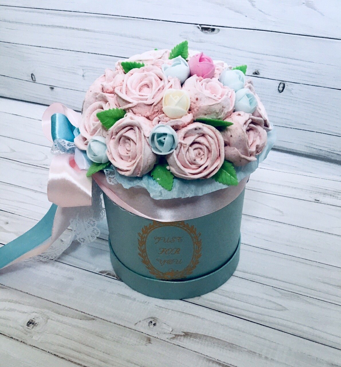 Букет в коробке для мамы