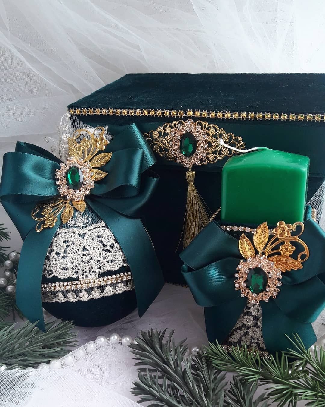 Подарочные бархатные коробки