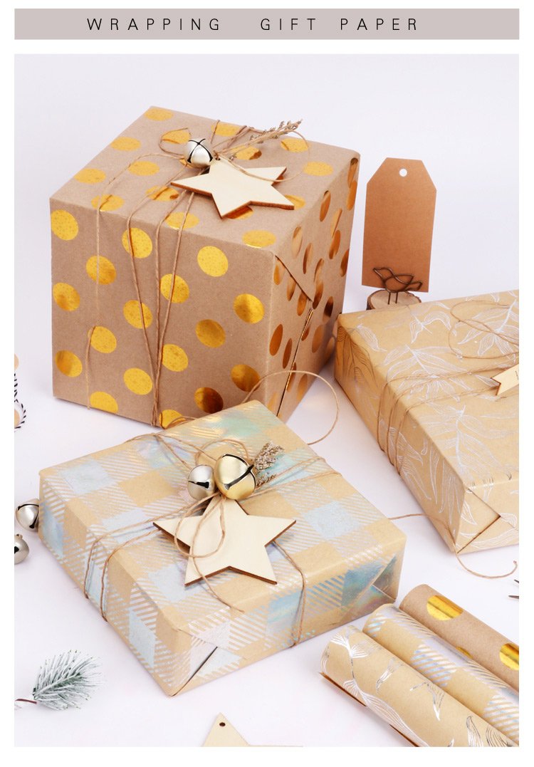 Упаковка подарка бумагой