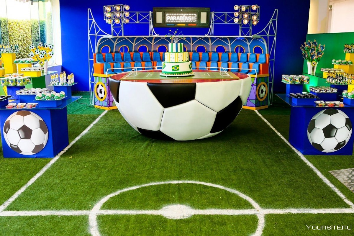 Футбольная вечеринка на день рождения мальчика