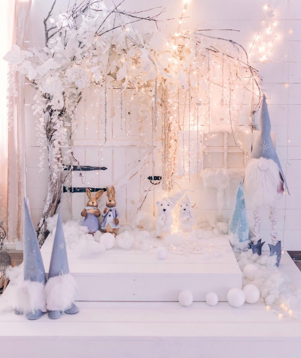 Фотозона на новый год в детском саду