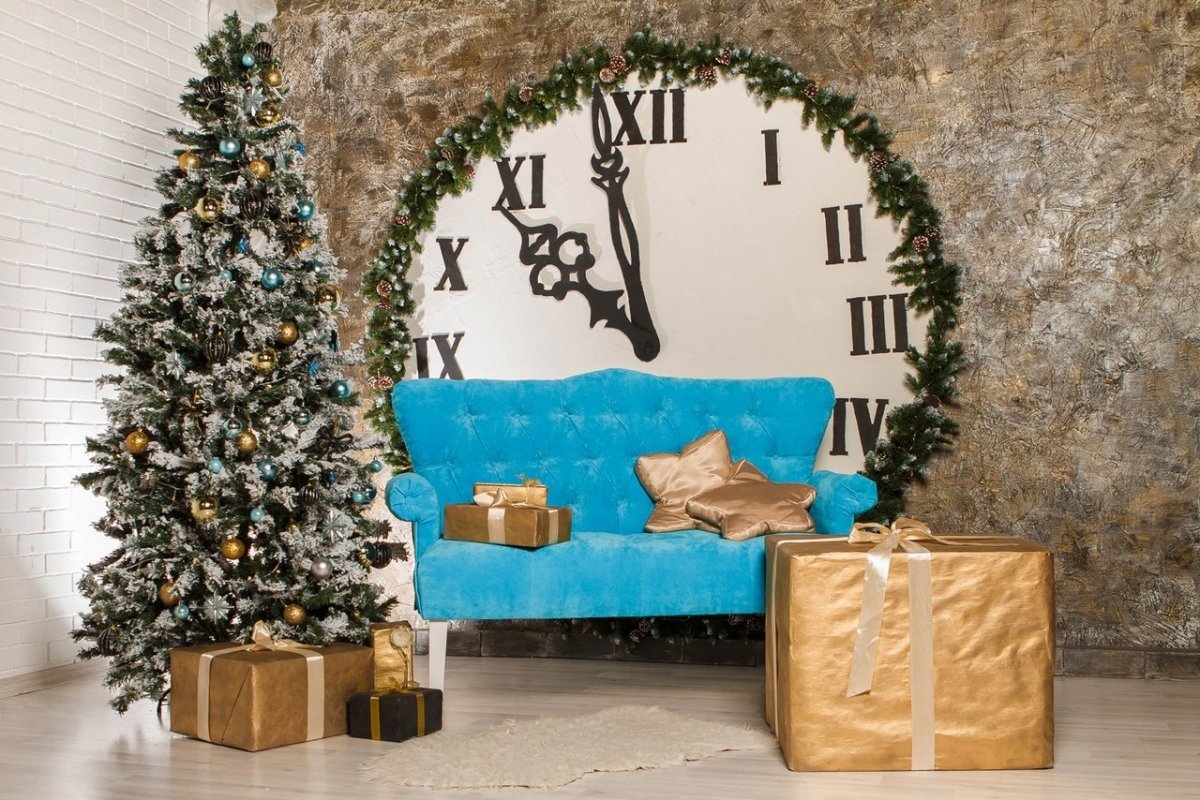 Украшение класса к новому году в школе