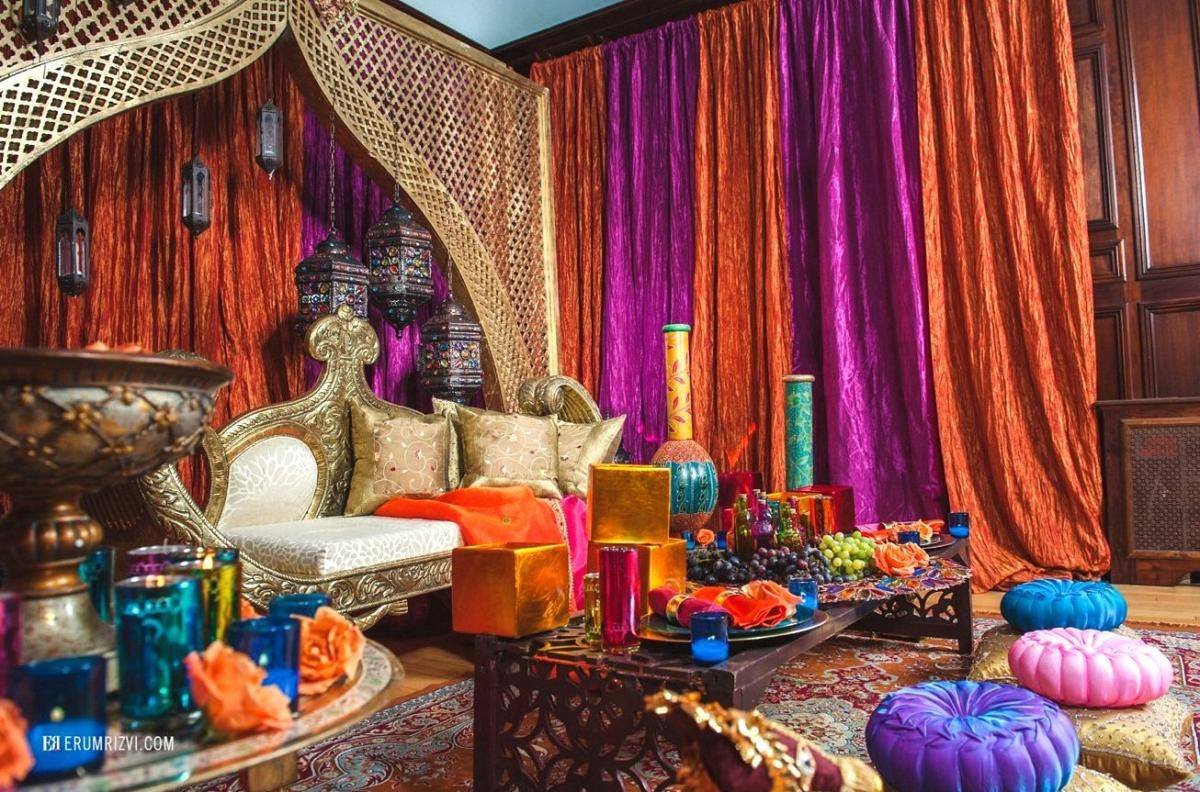 Декор свадьбы в Восточном стиле