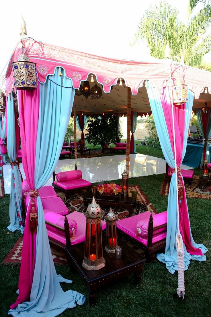 Декорации в индийском стиле