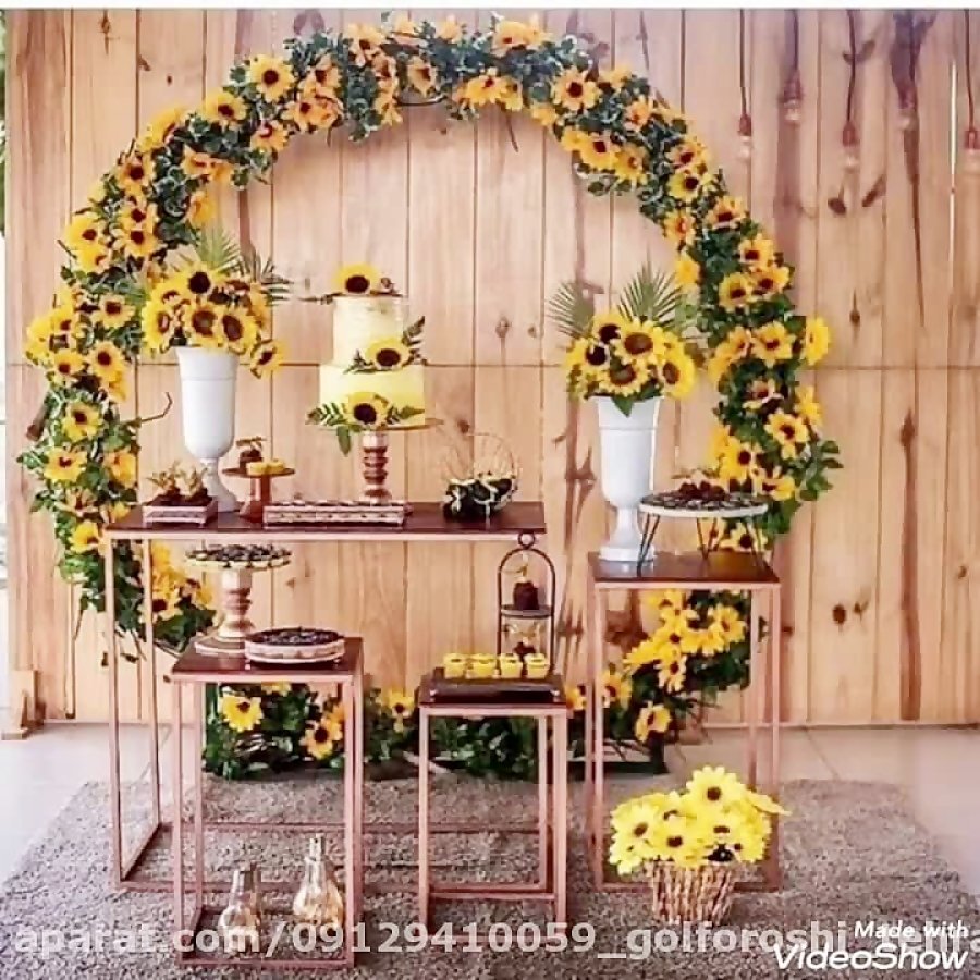 Подсолнух декорация в зал