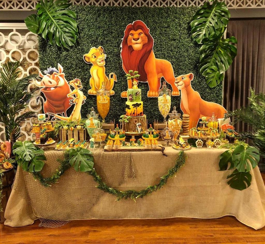 1 Годик в стиле Король Лев