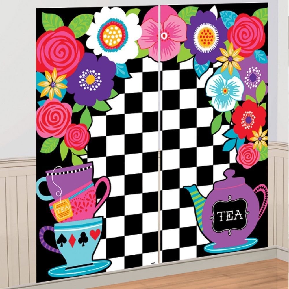 Алиса в стране чудес декор