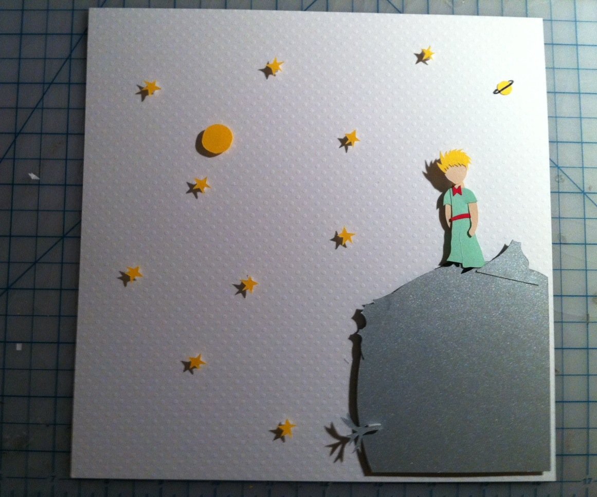 Годик в стиле маленький принц