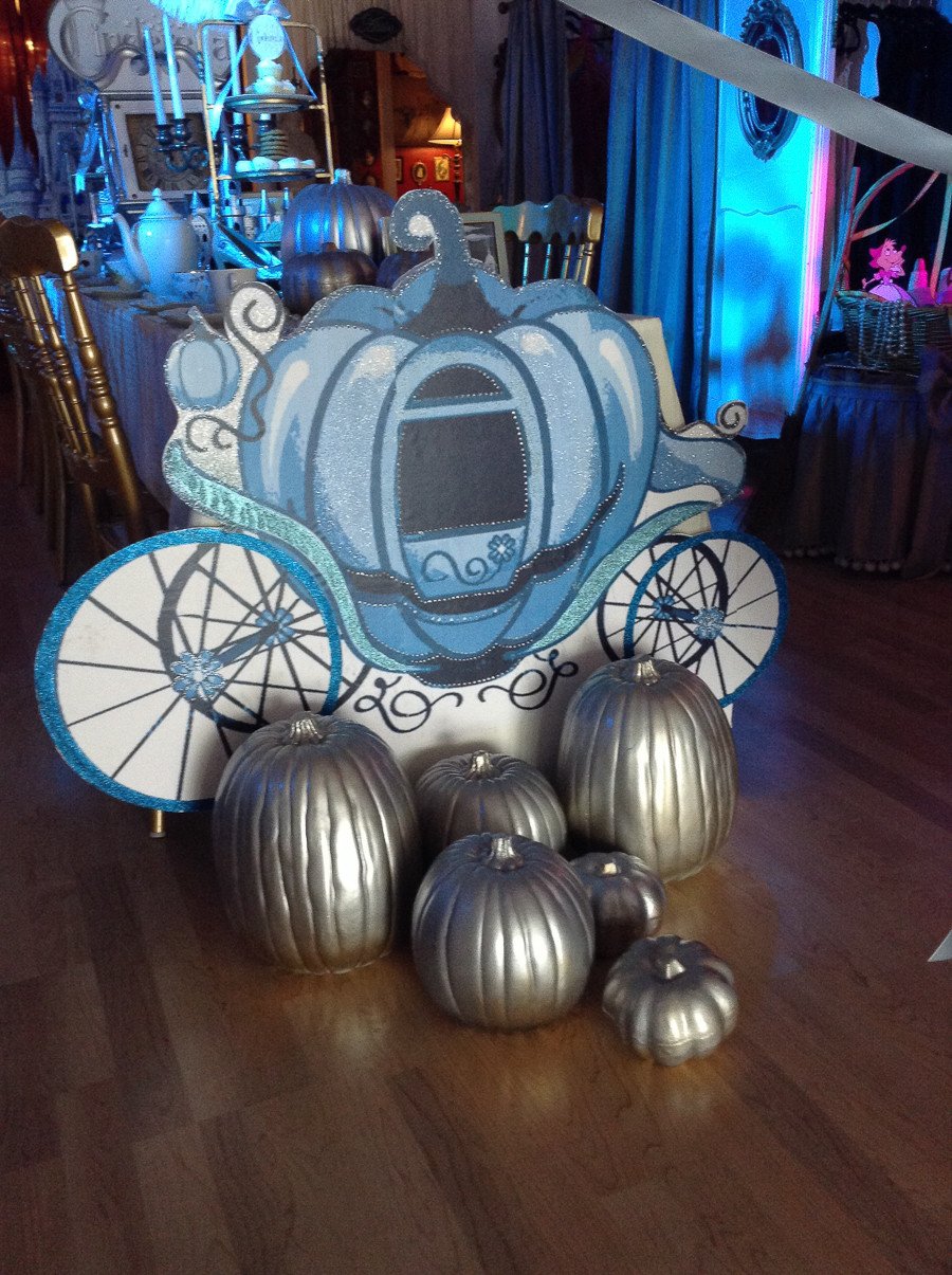 Украшение детского дня рождения в стиле Золушки