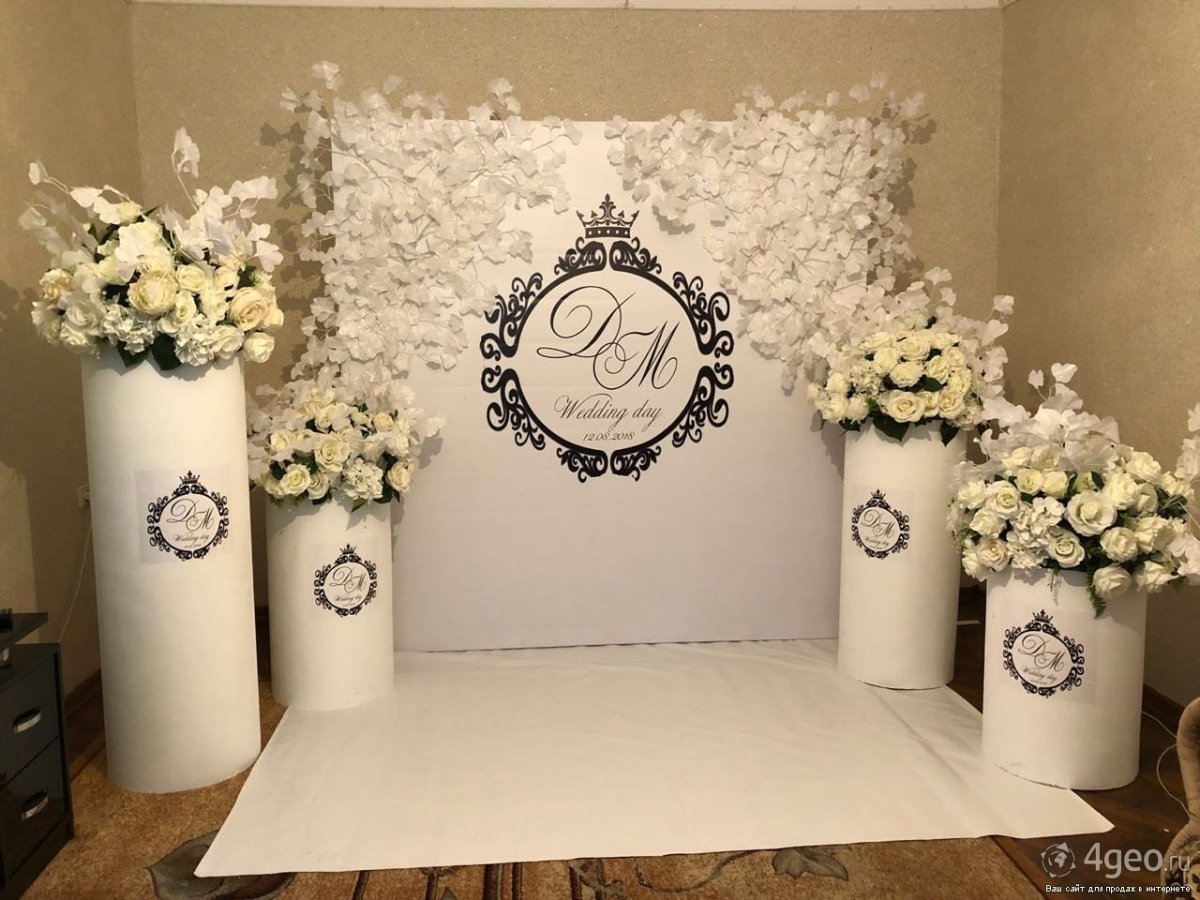 Фотозоны на свадьбу