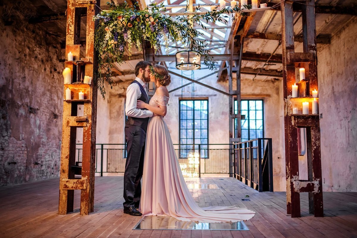 Свадьба в стиле лофт