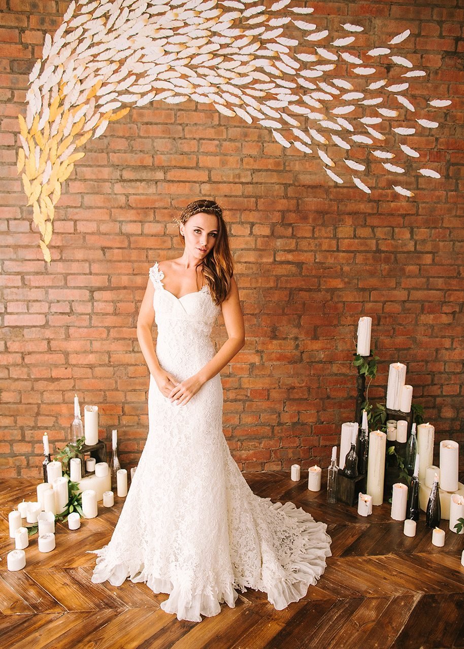 Новогодняя фотозона в стиле лофт