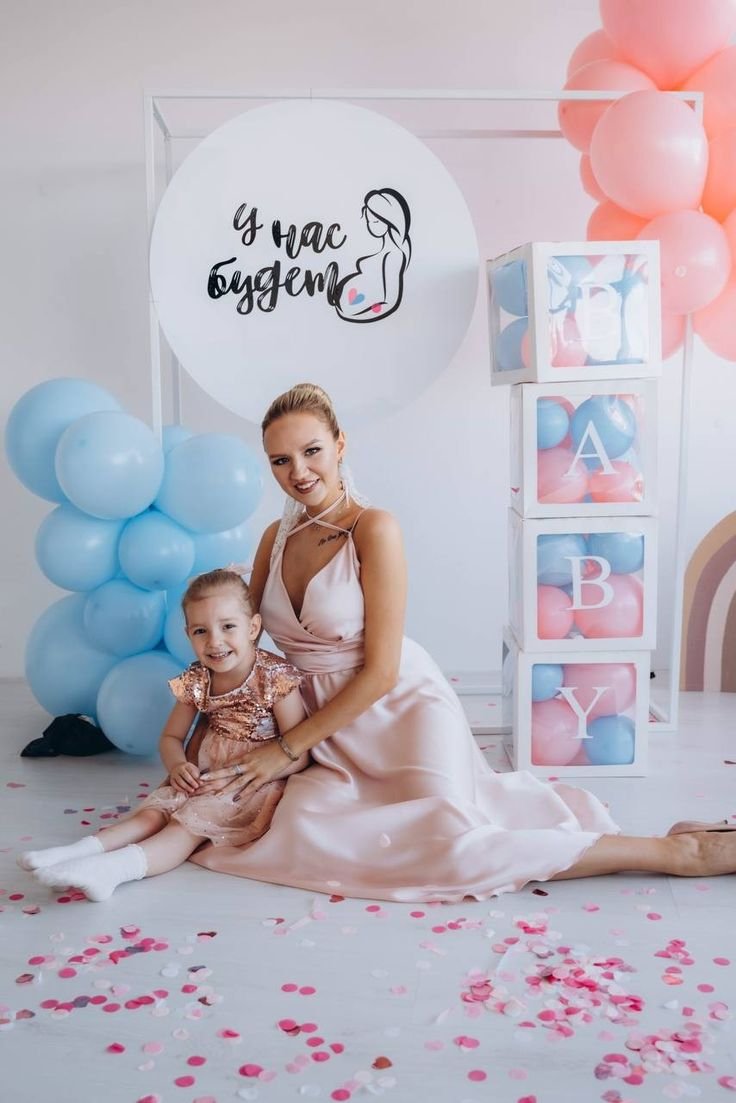 Фотозона на гендерную вечеринку