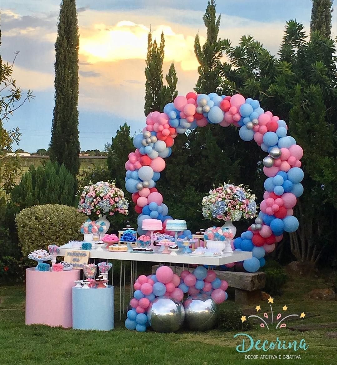 Гендер пати декор