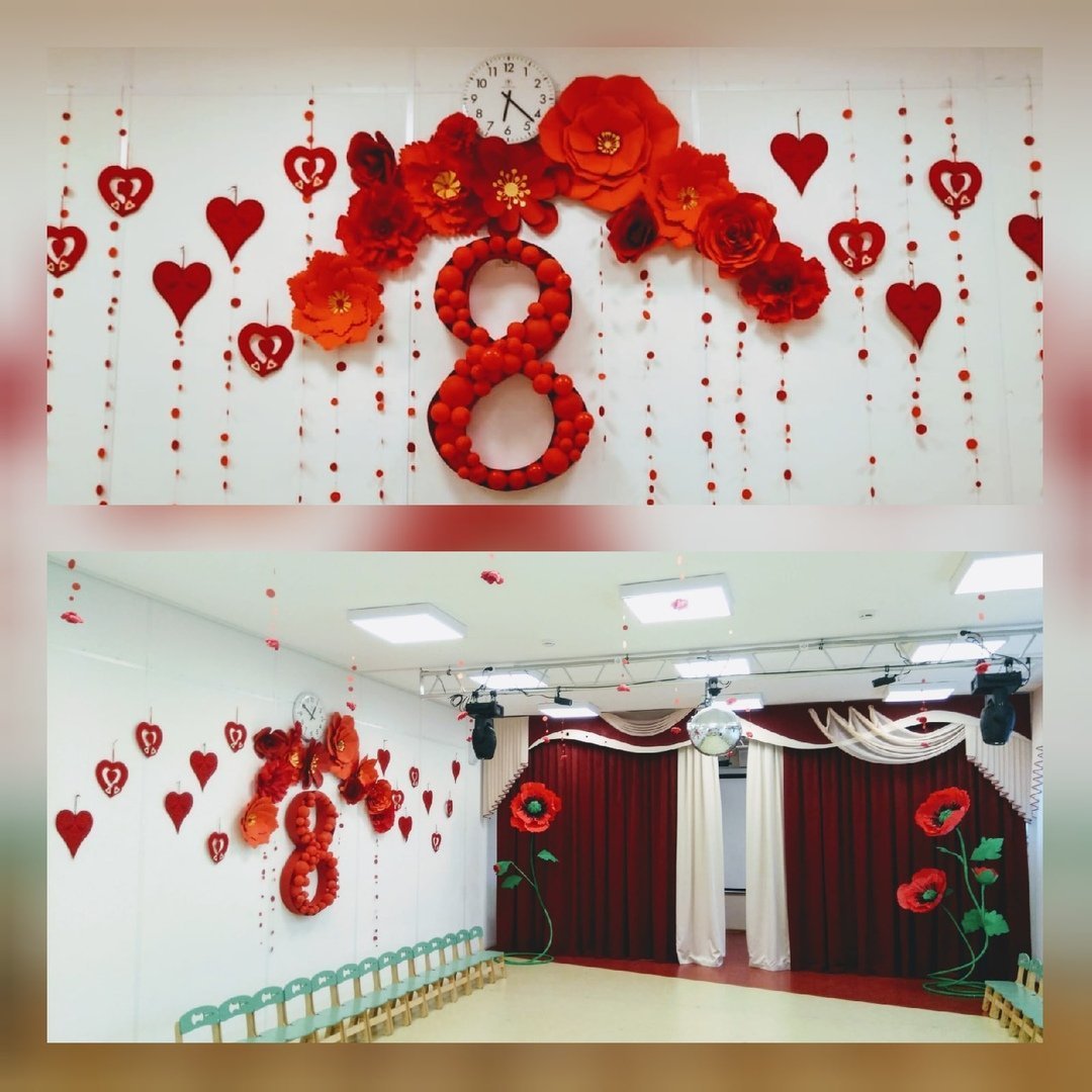 Фотозона с пайетками