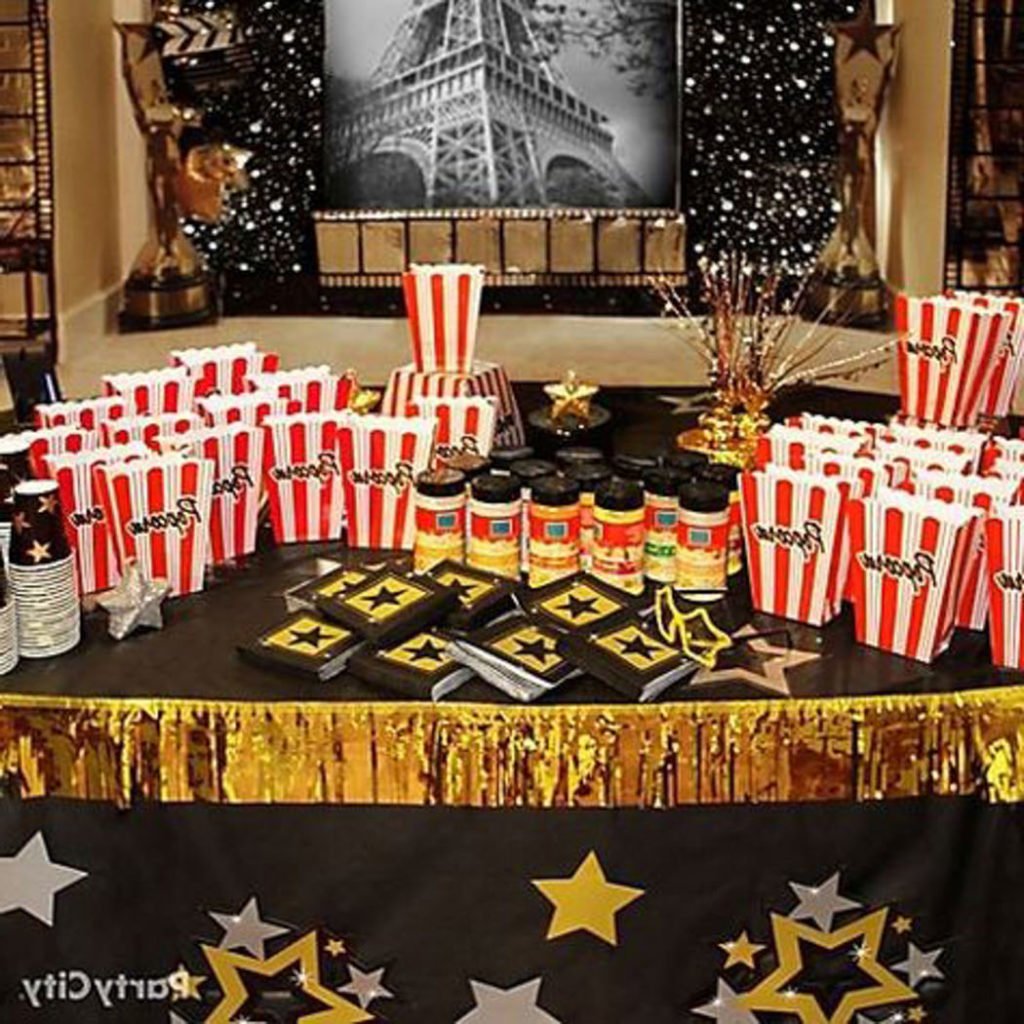 Украшение зала в стиле казино