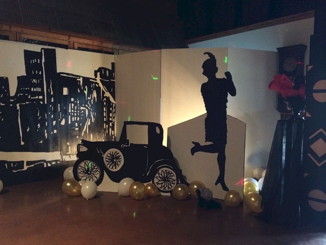 Вечеринка в стиле Гэтсби фотозона