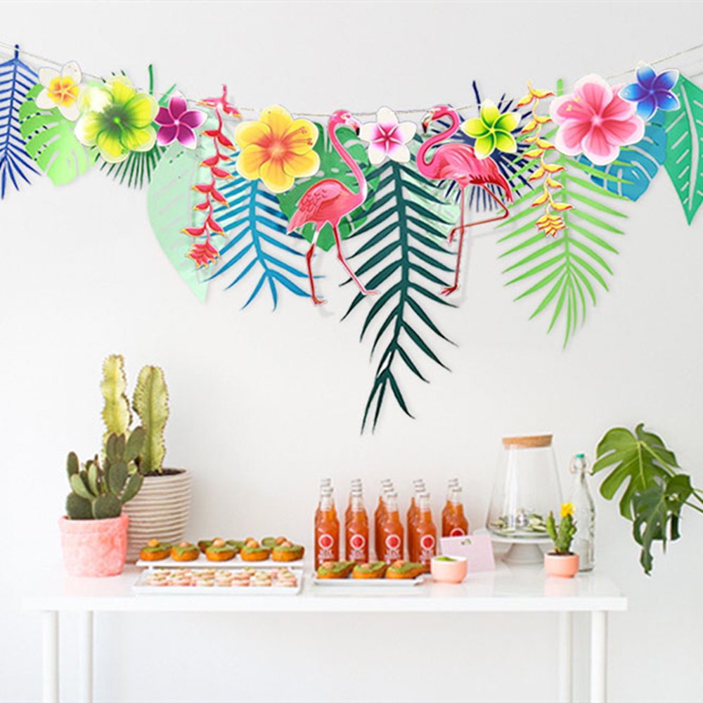 Фото зона гавайском стиле