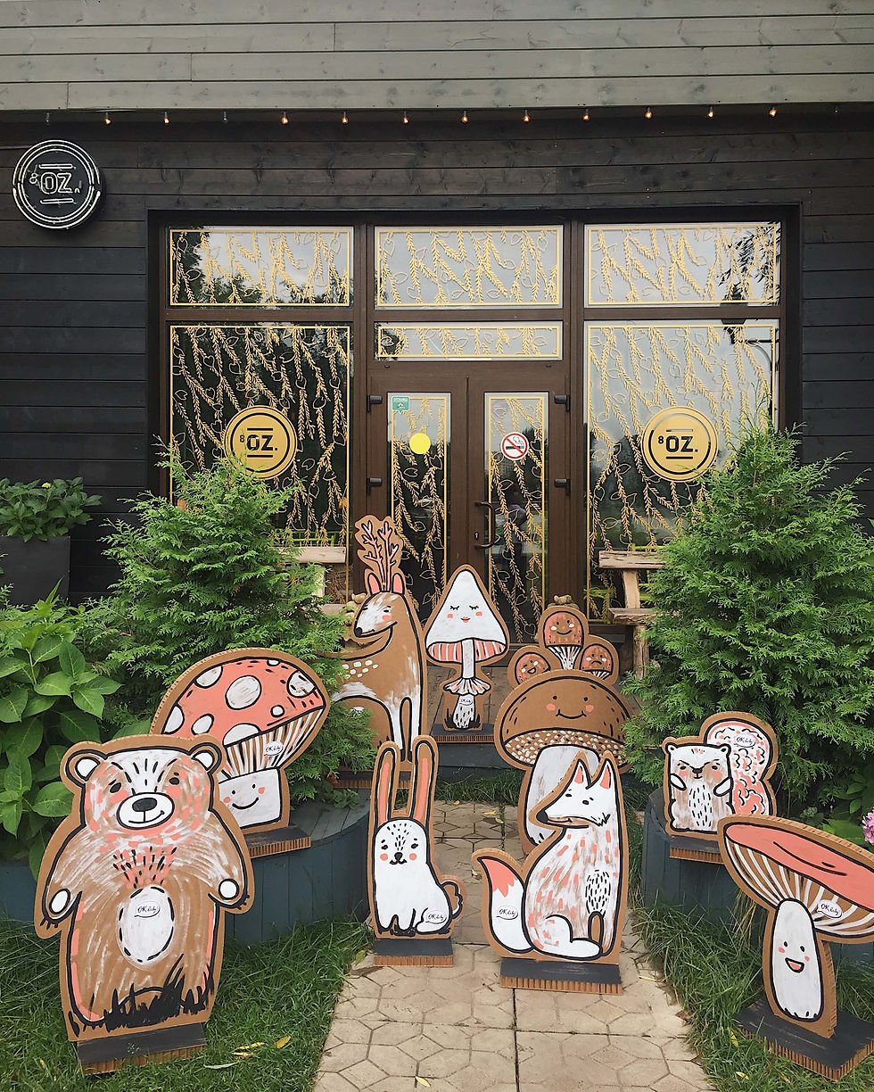 Картонные декорации