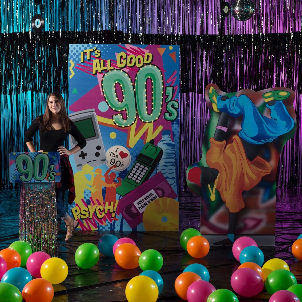 Баннер в стиле 90-х