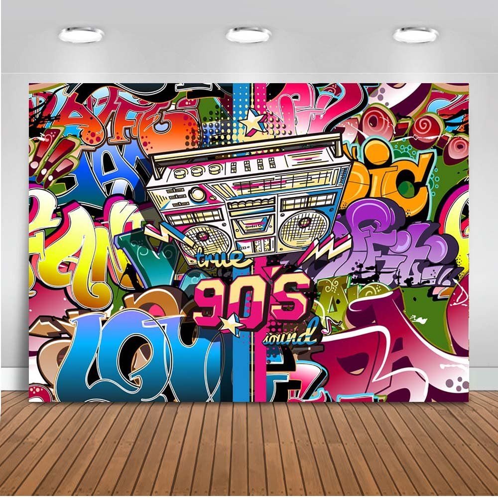 Украшение зала в стиле Стиляги