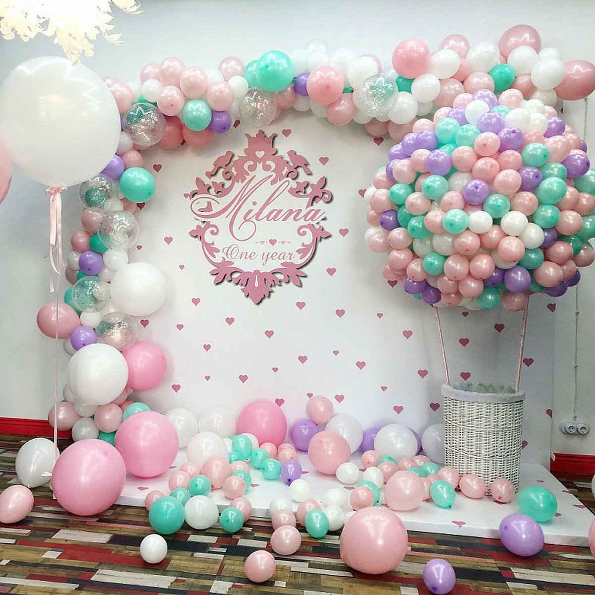 Украшение воздушными шарами детских праздников