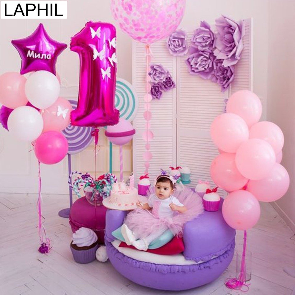 Разнокалиберная арка из шаров