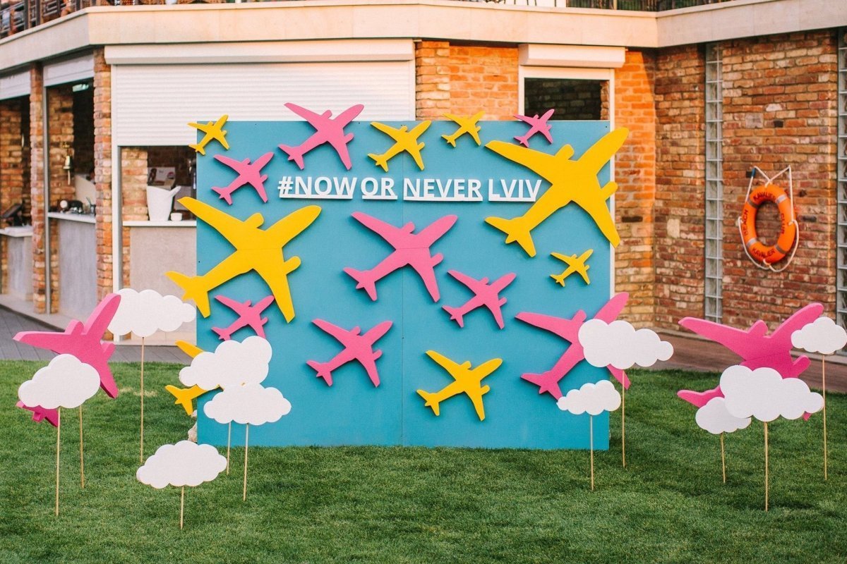 Фотозона на выпускной в детском саду