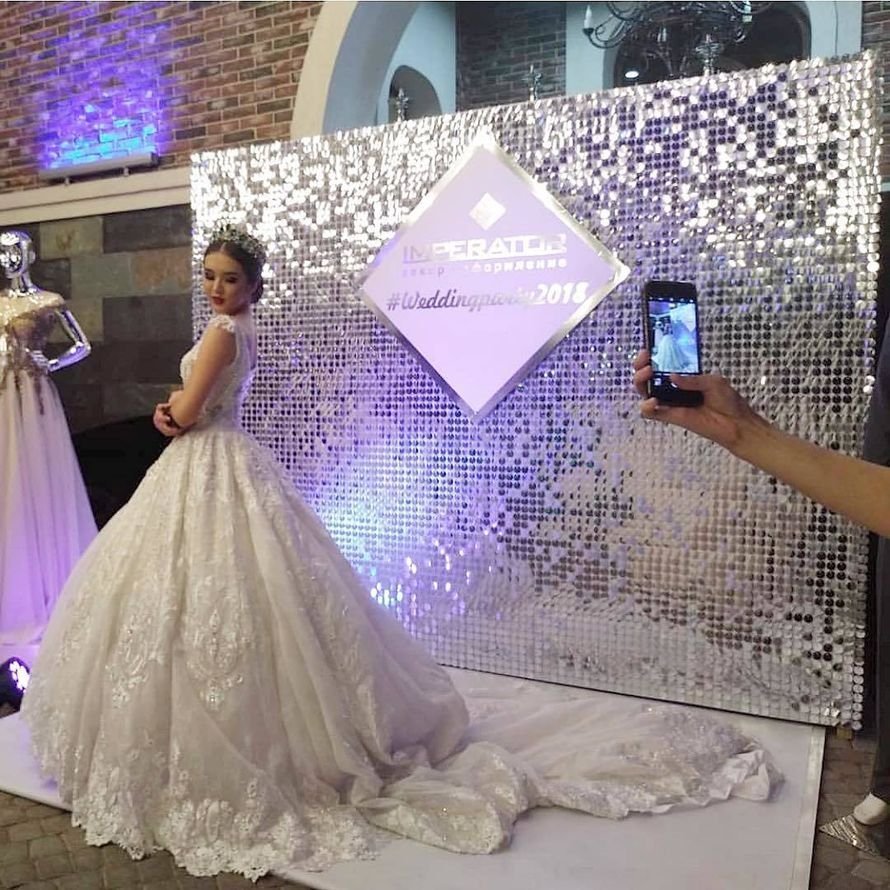 Фотозоны с пайетками