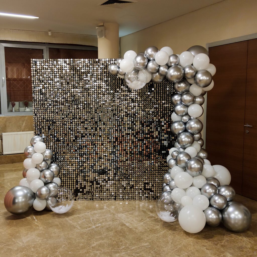 Фотозона из шаров
